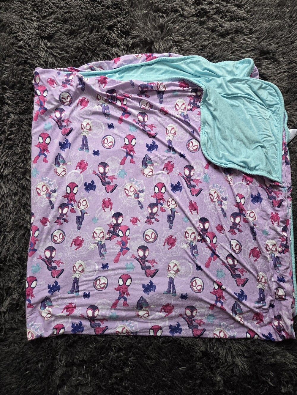 Little Sleepies Spidey Large Cloud Blanket